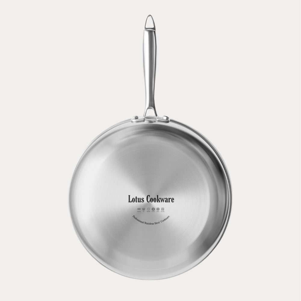 Natural non-stick frying pan without PFAS